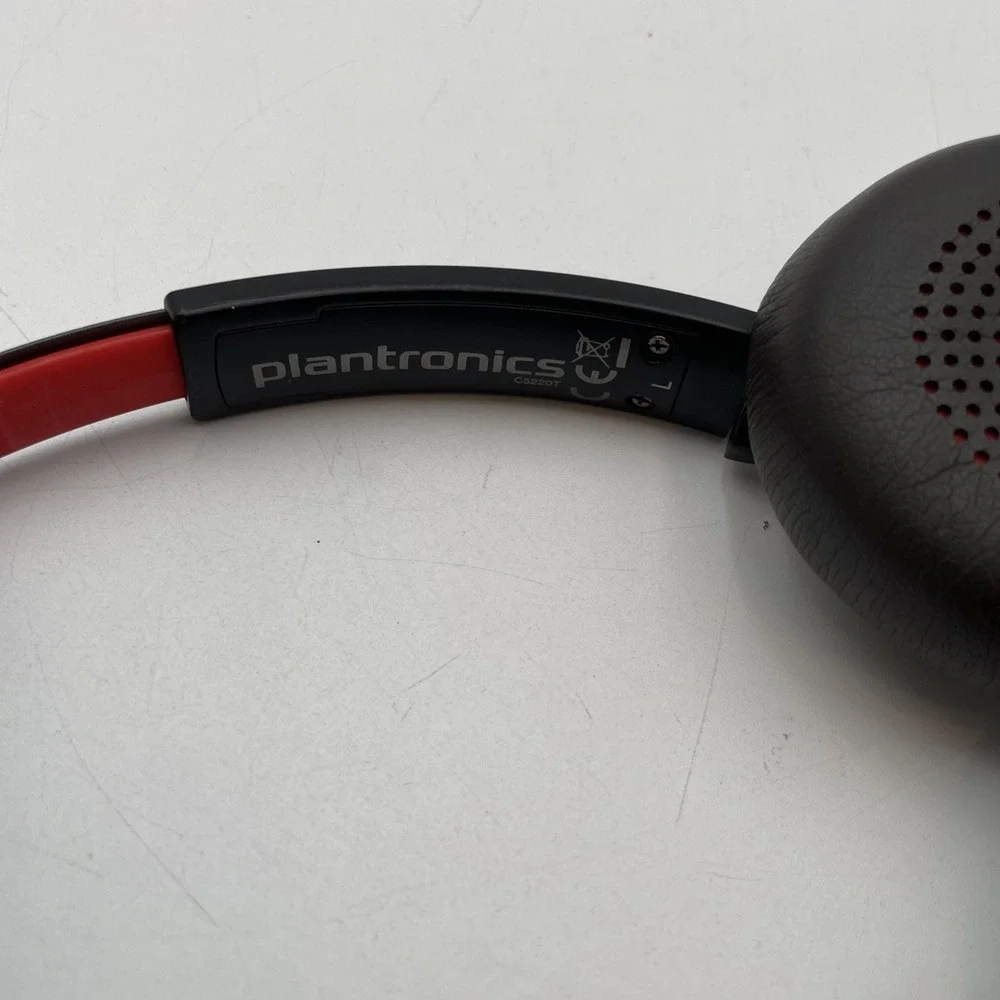 Plantronics Poly Duo C5220T Wired On Ear Headset USB-C Controlled Tested